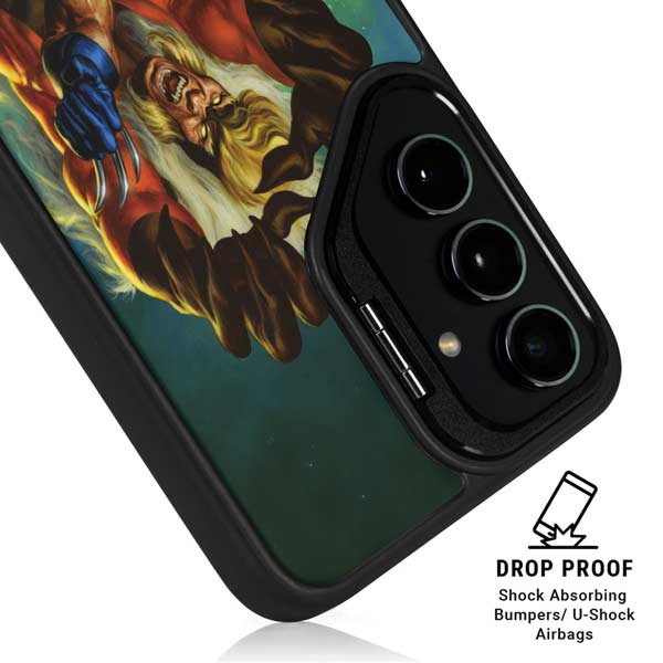 Marvel X-Men Wolverine Vs Sabretooth Galaxy S26 Ultra Kickstand Case