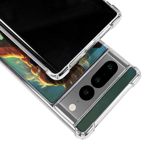 Marvel X-Men Wolverine Vs Sabretooth Google Pixel 7 Pro Clear Case