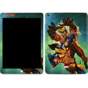 Marvel X-Men Wolverine Vs Sabretooth Apple iPad Skin