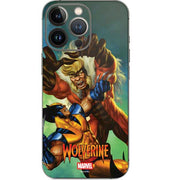 Marvel X-Men Wolverine Vs Sabretooth iPhone 15 Pro Skin