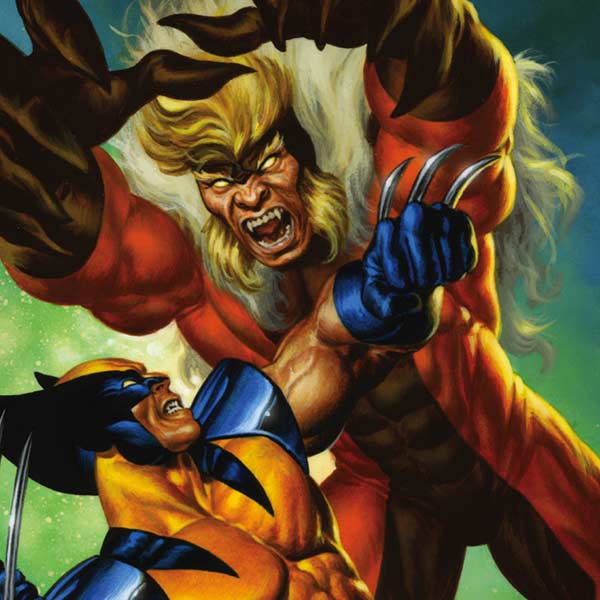 Marvel X-Men Wolverine Vs Sabretooth iPhone XS Pro Case