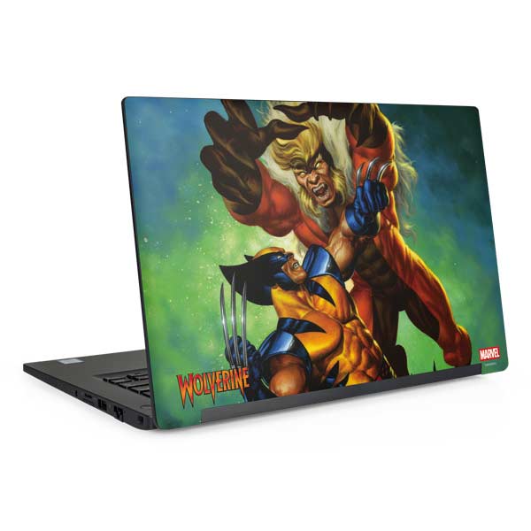 Marvel X-Men Wolverine Vs Sabretooth Dell Latitude Skin