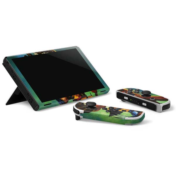 Marvel X-Men Wolverine Vs Sabretooth Nintendo Switch OLED (2021) Skin