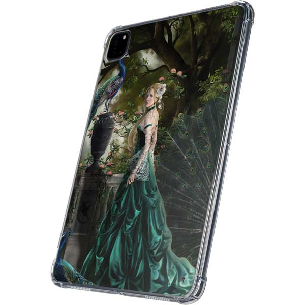 Woman with Peacocks by Nene Thomas iPad Pro 11in (2024) Clear Case
