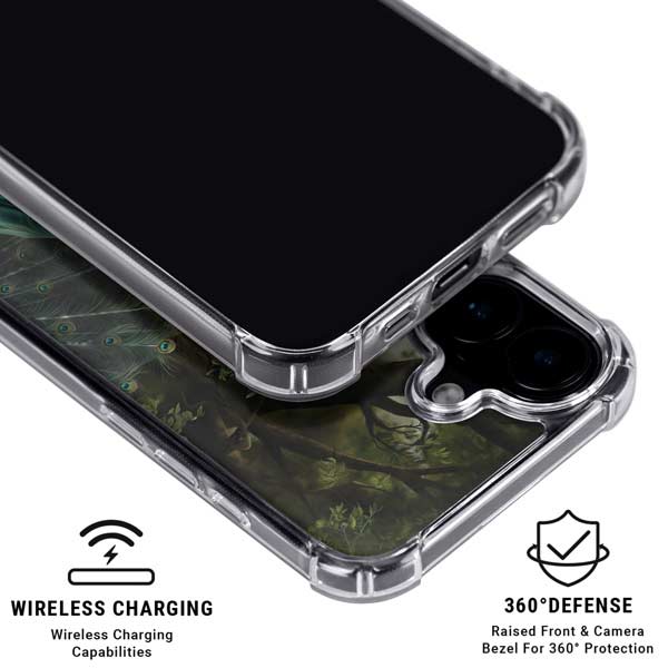 Woman with Peacocks by Nene Thomas iPhone 17 MagSafe Case
