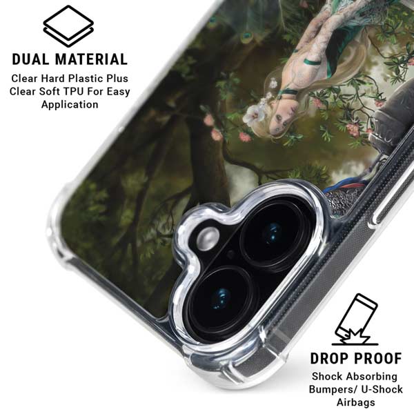 Woman with Peacocks by Nene Thomas iPhone 17 MagSafe Case