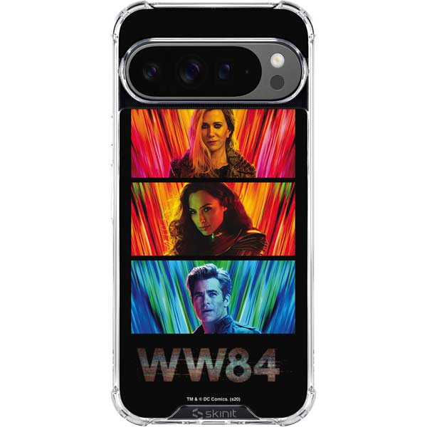 Wonder Woman 1984 (2020) Characters Poster Google Pixel 10 Pro Clear Case