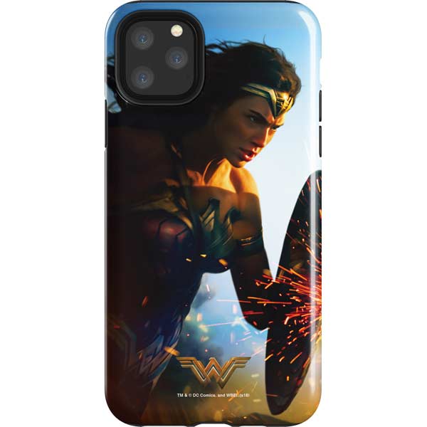DC Comics Wonder Woman Action Pose Poster iPhone Cases