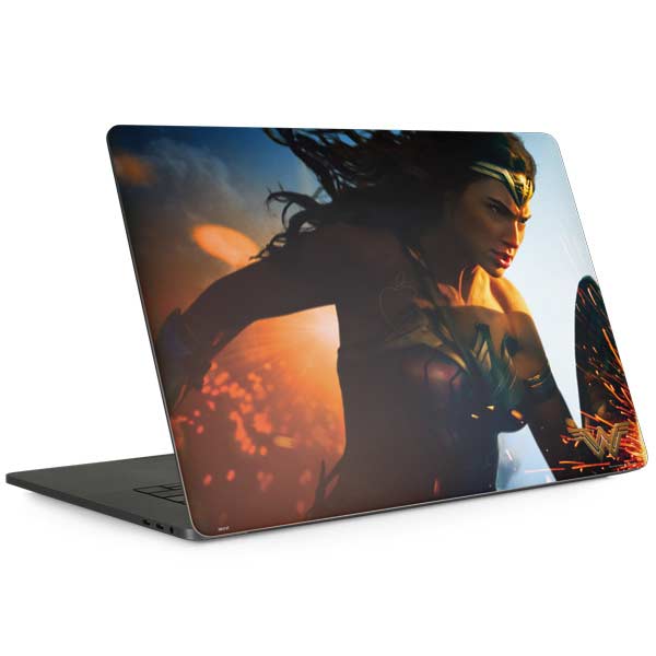 DC Comics Wonder Woman Action Pose Poster MacBook Skins