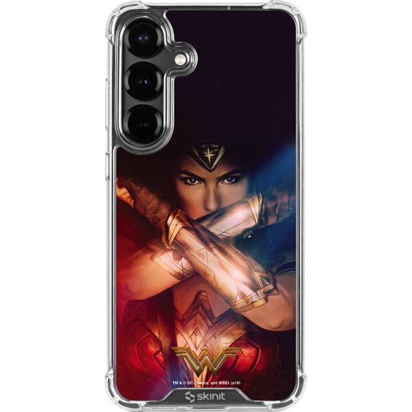DC Comics Wonder Woman Profile Character Poster Galaxy S26 Clear Case