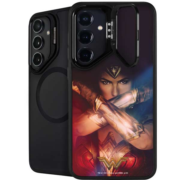 DC Comics Wonder Woman Profile Character Poster Galaxy S26 Plus Kickstand Case