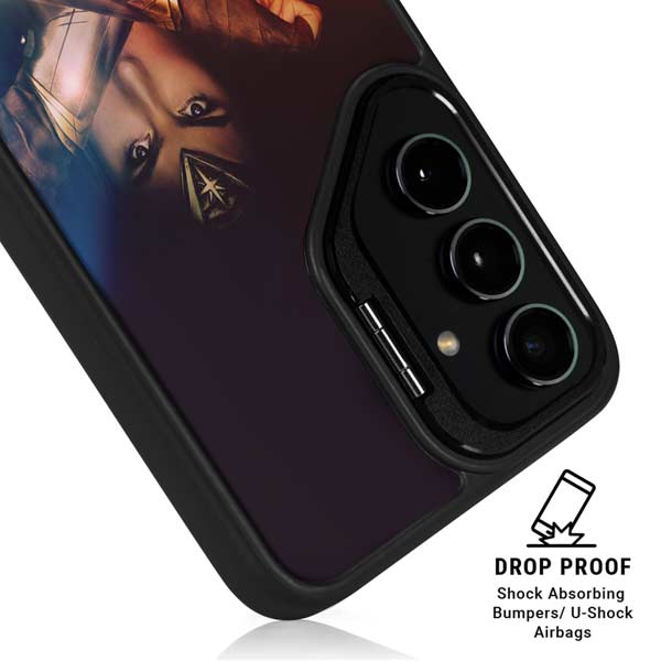 DC Comics Wonder Woman Profile Character Poster Galaxy S26 Plus Kickstand Case