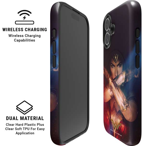 DC Comics Wonder Woman Profile Character Poster iPhone 16 Magsafe Impact Case