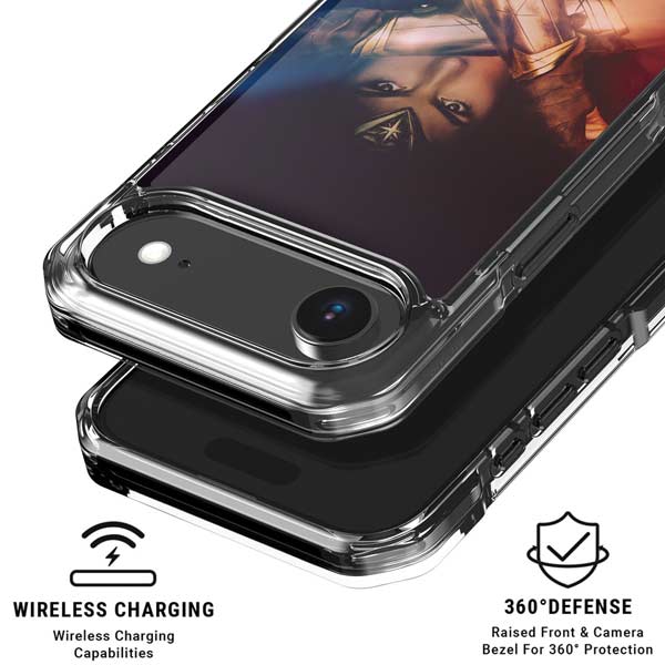 DC Comics Wonder Woman Profile Character Poster iPhone 17 Air Clear Case