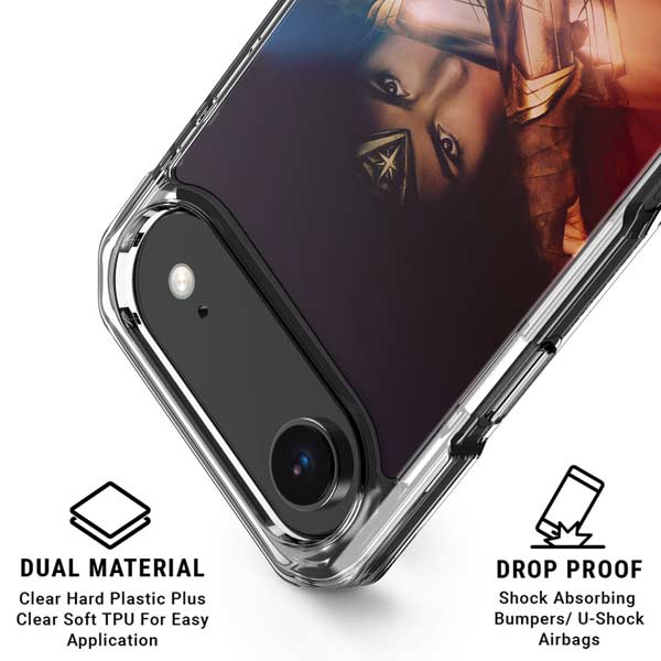 DC Comics Wonder Woman Profile Character Poster iPhone 17 Air Clear Case