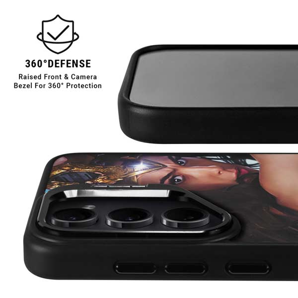 DC Comics Wonder Woman Battle Ready Poster Galaxy S26 Ultra Kickstand Case