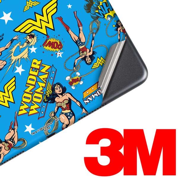 DC Comics Wonder Woman Action pose pattern iPad Skins