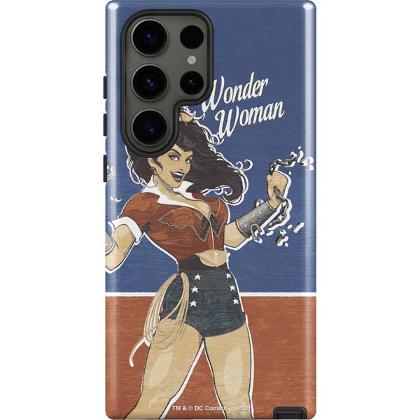 DC Comics Bombshells Wonder Woman Bombshell Galaxy S23 Ultra Pro Case