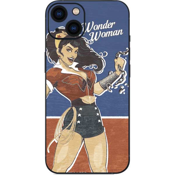DC Comics Bombshells Wonder Woman Bombshell iPhone 15 Skin