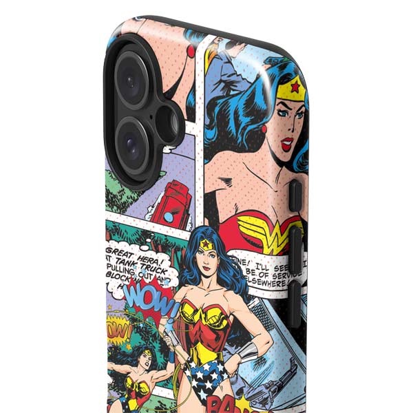 DC Comics Wonder Woman Comic Blast iPhone 17 Impact Case