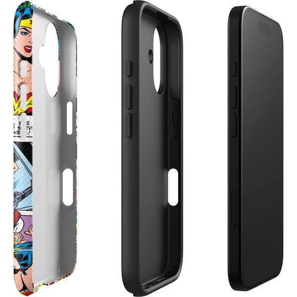 DC Comics Wonder Woman Comic Blast iPhone 17 Impact Case