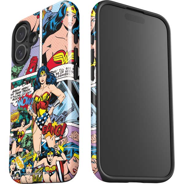 DC Comics Wonder Woman Comic Blast iPhone 17 Impact Case