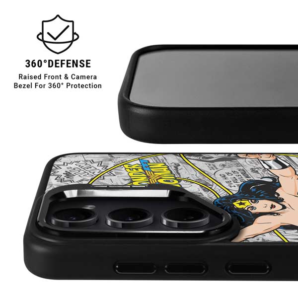 DC Comics Wonder Woman Classic Action Pose Galaxy S26 Ultra Kickstand Case