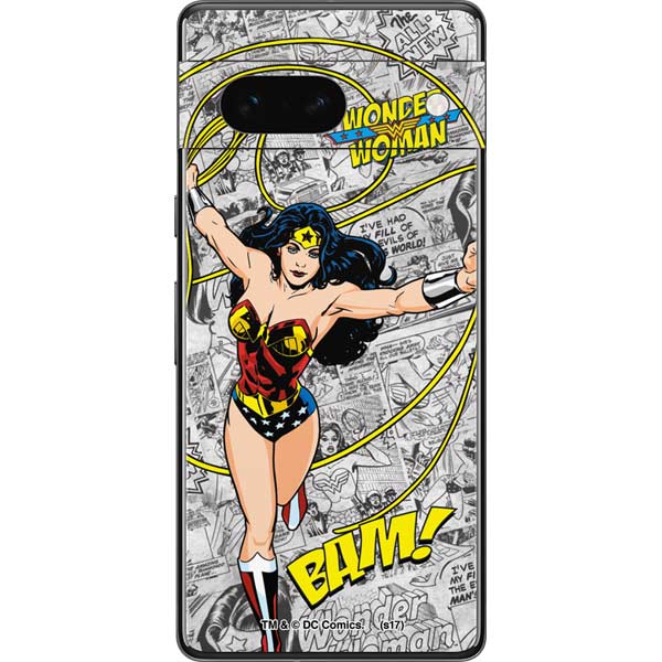 DC Comics Wonder Woman Classic Action Pose Pixel Skins