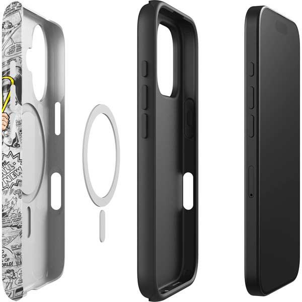 DC Comics Wonder Woman Classic Action Pose iPhone 16 Magsafe Impact Case