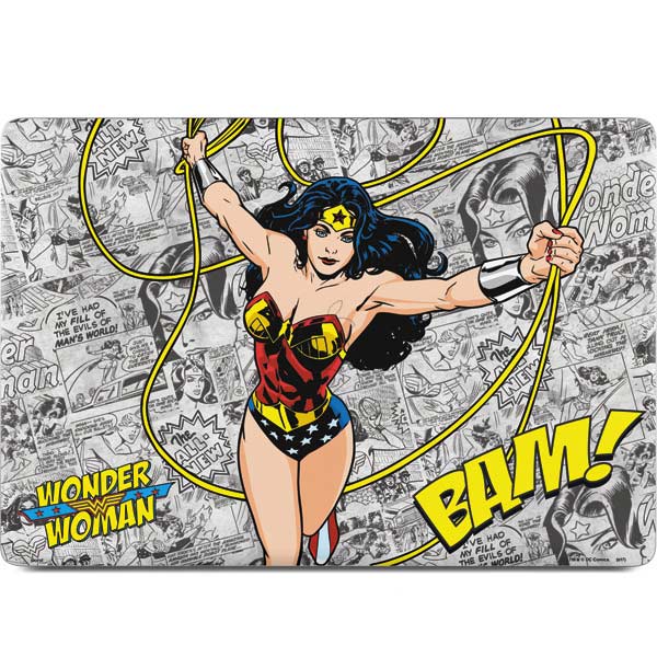 DC Comics Wonder Woman Classic Action Pose MacBook Skins