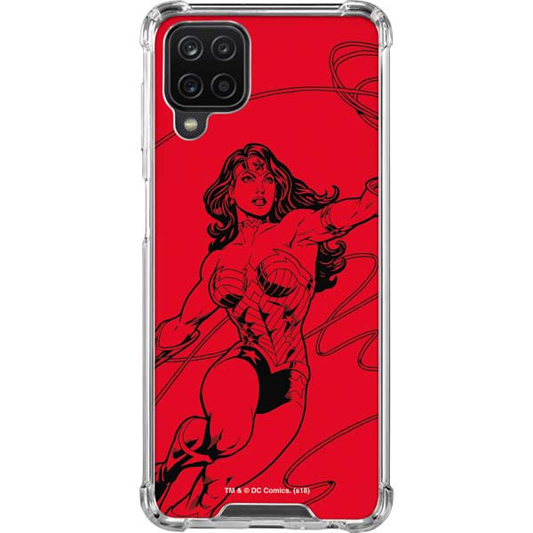 DC Comics Wonder Woman Comic Pop Galaxy Cases