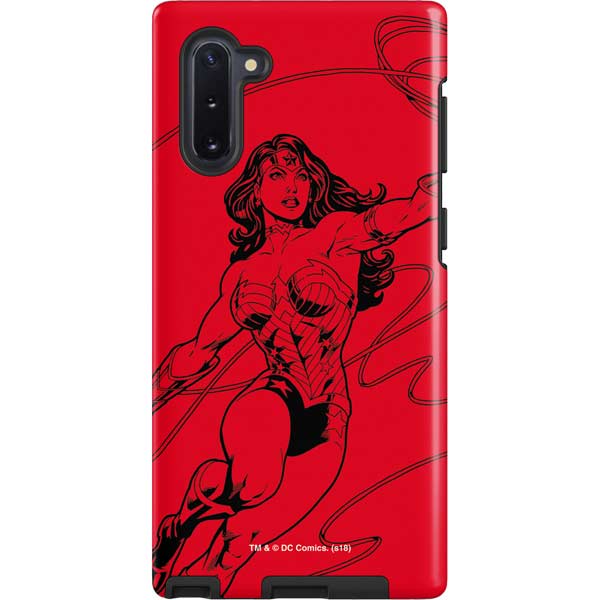 DC Comics Wonder Woman Comic Pop Galaxy Cases