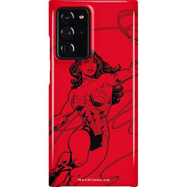 DC Comics Wonder Woman Comic Pop Galaxy Cases
