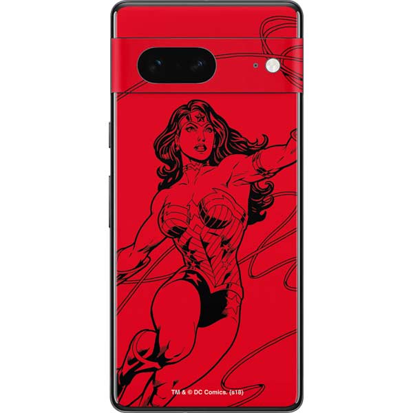 DC Comics Wonder Woman Comic Pop Pixel Skins