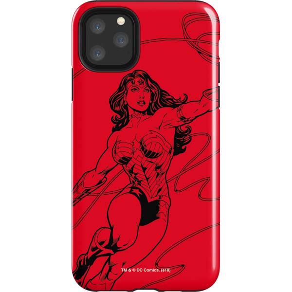 DC Comics Wonder Woman Comic Pop iPhone Cases