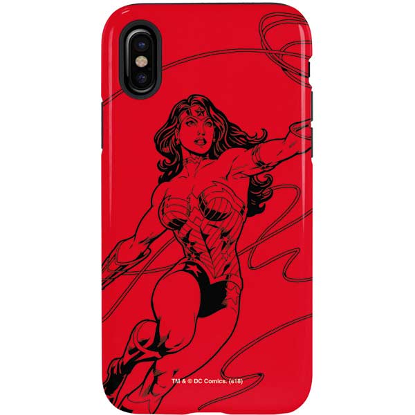 DC Comics Wonder Woman Comic Pop iPhone XS Pro Case
