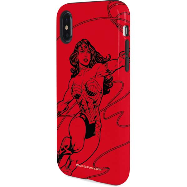 DC Comics Wonder Woman Comic Pop iPhone XS Pro Case