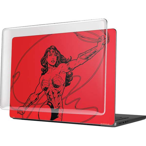 DC Comics Wonder Woman Comic Pop MacBook Pro 14in (2021-24) Case plus Skin