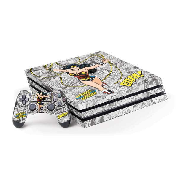 DC Comics Wonder Woman Classic Action Pose PlayStation PS4 Skins