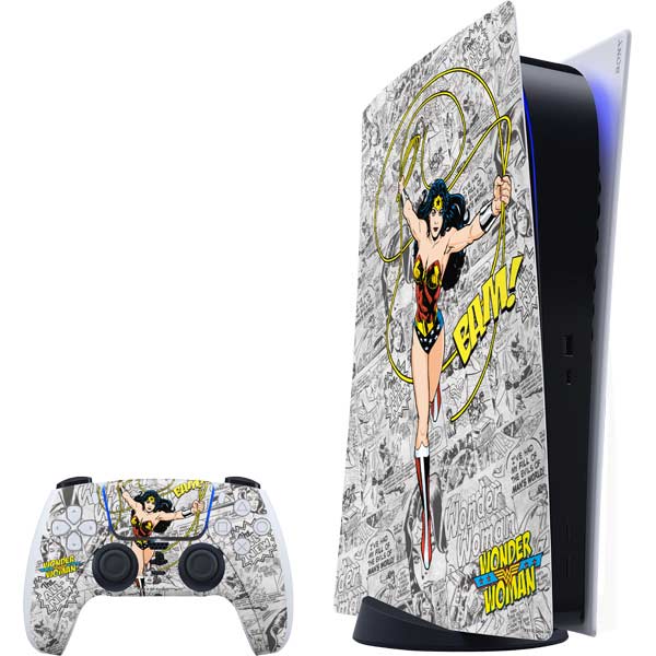 DC Comics Wonder Woman Classic Action Pose PlayStation PS5 Skins