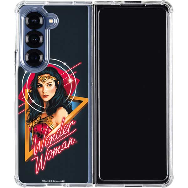 Wonder Woman 1984 (2020) Character Movie Poster Galaxy Z Fold7 Clear Case