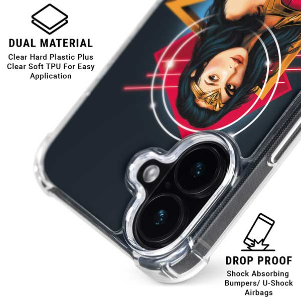 Wonder Woman 1984 (2020) Character Movie Poster iPhone 17 Clear Case