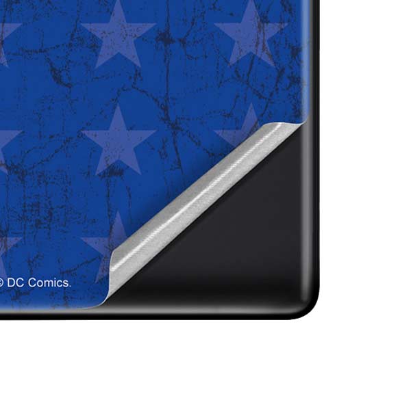 DC Comics Wonder Woman Emblem on Flag Pixel Skins
