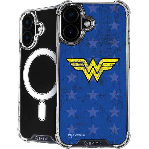 DC Comics Wonder Woman Emblem on Flag iPhone 17 MagSafe Case