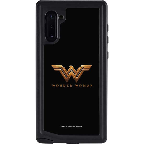 DC Comics Wonder Woman Gold Emblem Galaxy Cases