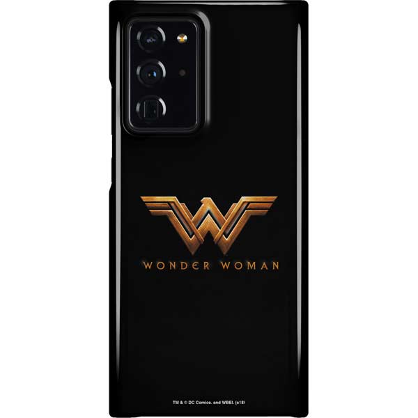 DC Comics Wonder Woman Gold Emblem Galaxy Cases