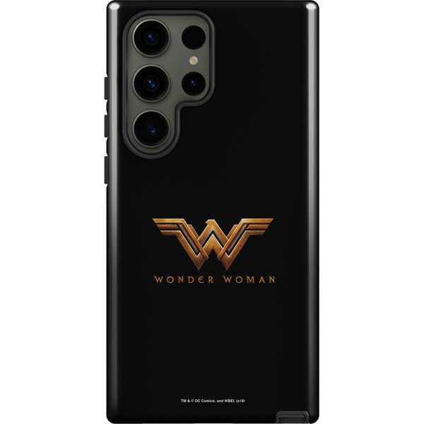 DC Comics Wonder Woman Gold Emblem Galaxy S23 Ultra Pro Case
