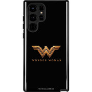 DC Comics Wonder Woman Gold Emblem Galaxy Cases