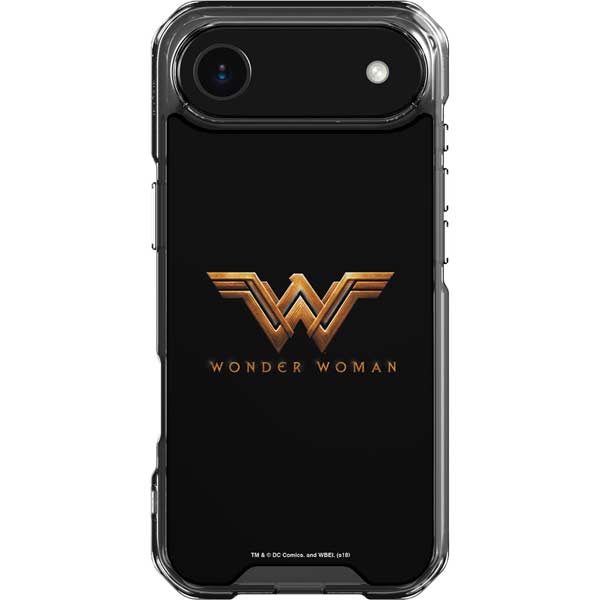 DC Comics Wonder Woman Gold Emblem iPhone 17 Air Clear Case