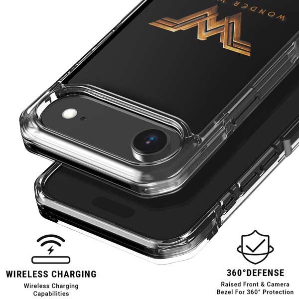DC Comics Wonder Woman Gold Emblem iPhone 17 Air Clear Case